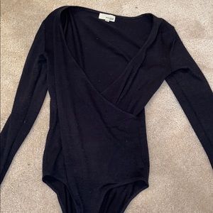 Black Aritzia Bodysuit